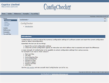 Tablet Screenshot of configchecker.com